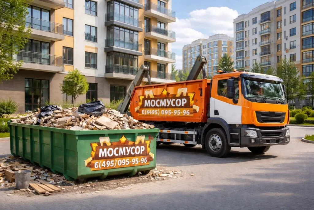 Вывоз мусора Московский