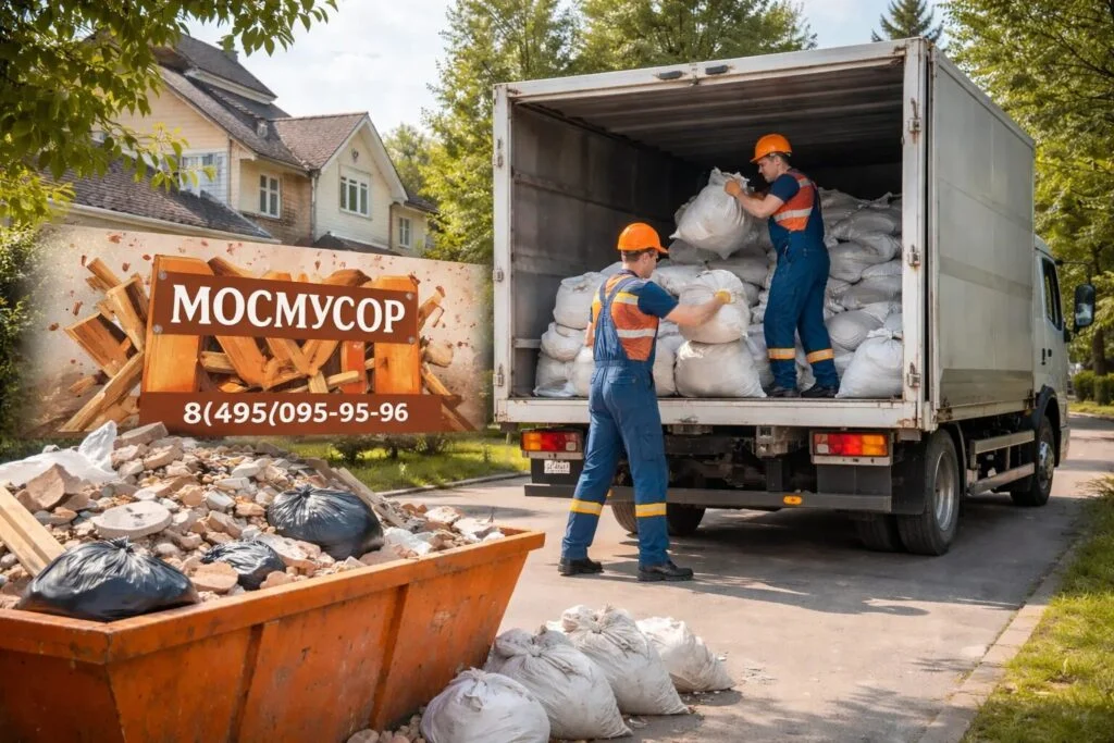 Вывоз мусора Немчиновка