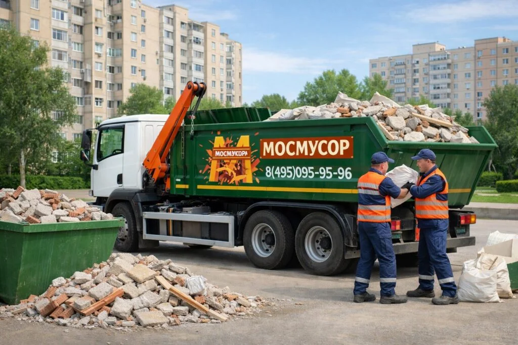 Вывоз мусора в Балашихе