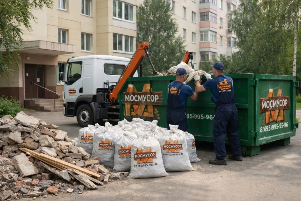Вывоз мусора в районе Богородское