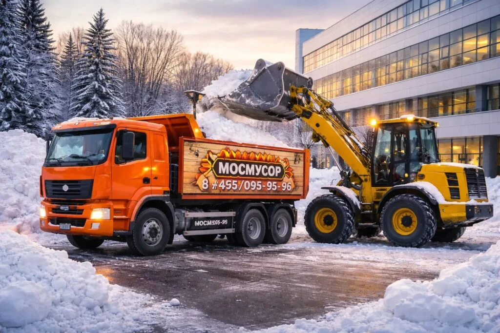 Вывоз снега Химки