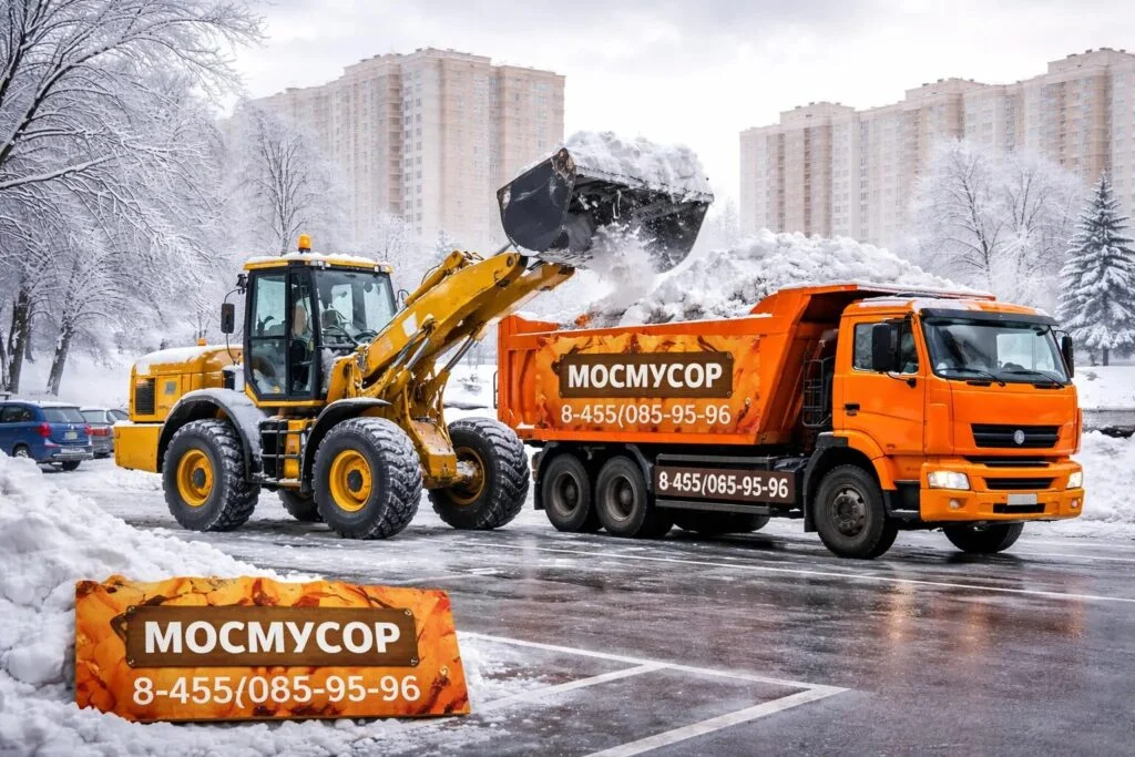 Вывоз снега Подольск