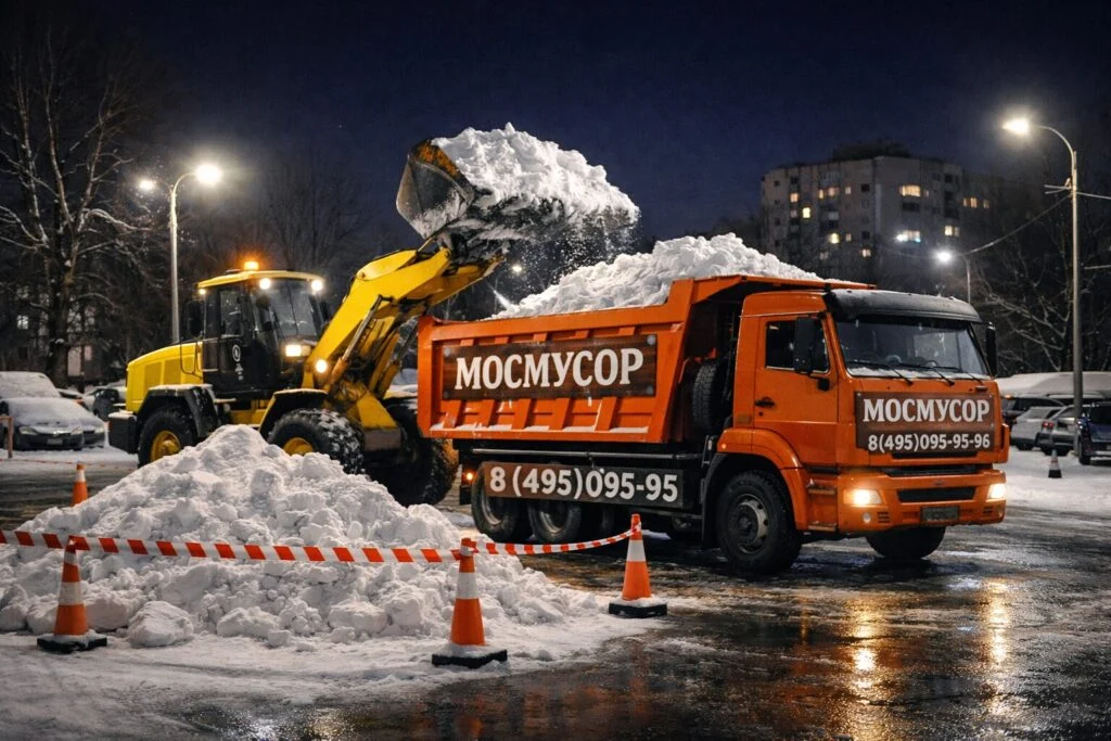 Вывоз снега ВАО