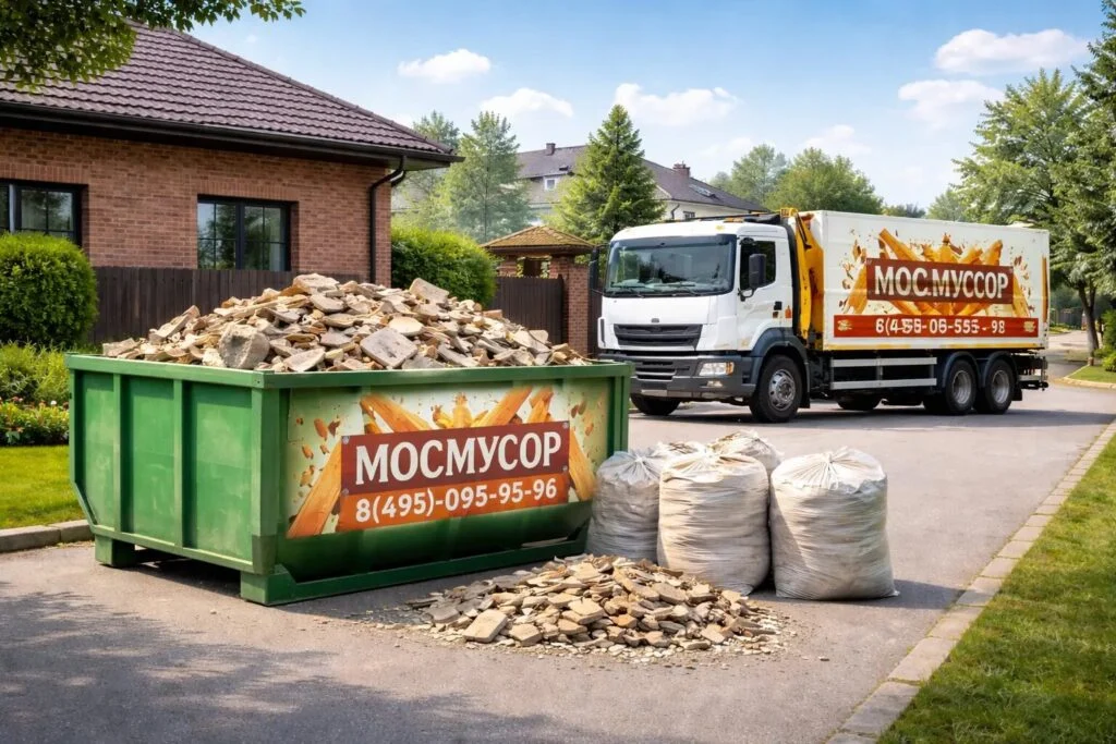 Вывоз строительного мусора в Раменском районе